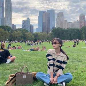 그레이룸 해리트위드백 브라운