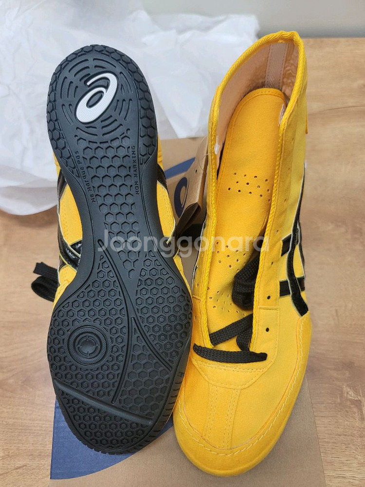 아식스 프라임 어택 복싱화 레슬링화 265mm--2