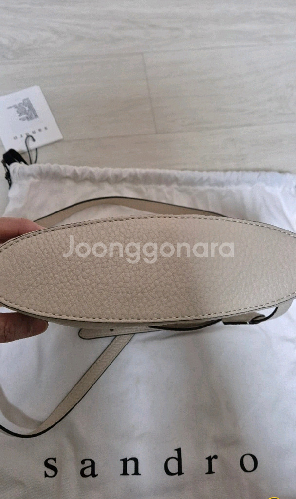 산드로 소가죽 백--4