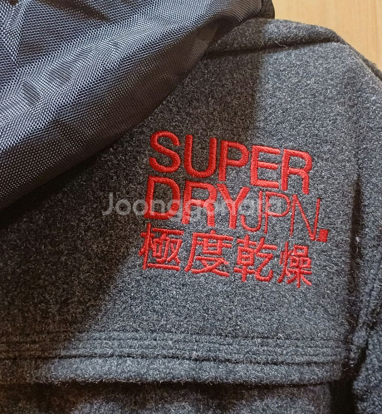 슈퍼드라이 Superdry Japan 울 후드 코트 S--4