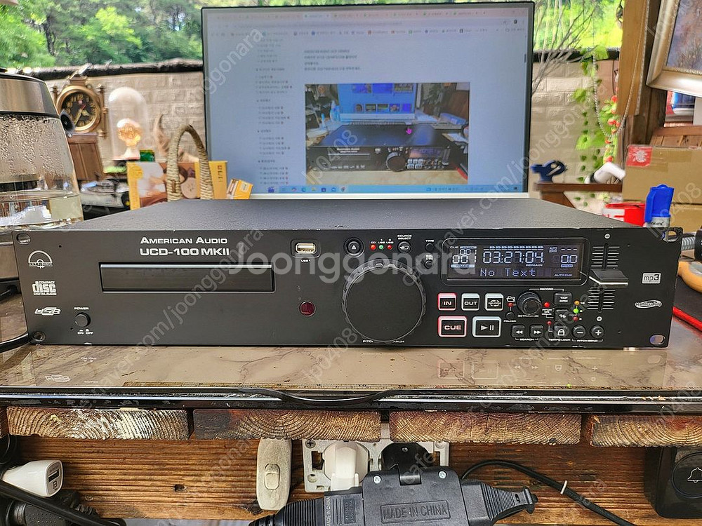 아메리칸 오디오 CD/MP3/USB 플레이어--0