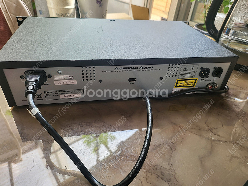 아메리칸 오디오 CD/MP3/USB 플레이어--1