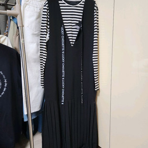 럭키슈에뜨 원피스+티(한섬 오즈세컨 시스템)