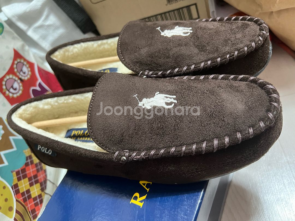 폴로 랄프로렌 로퍼 데클란 (초콜릿) us8 새상품--1