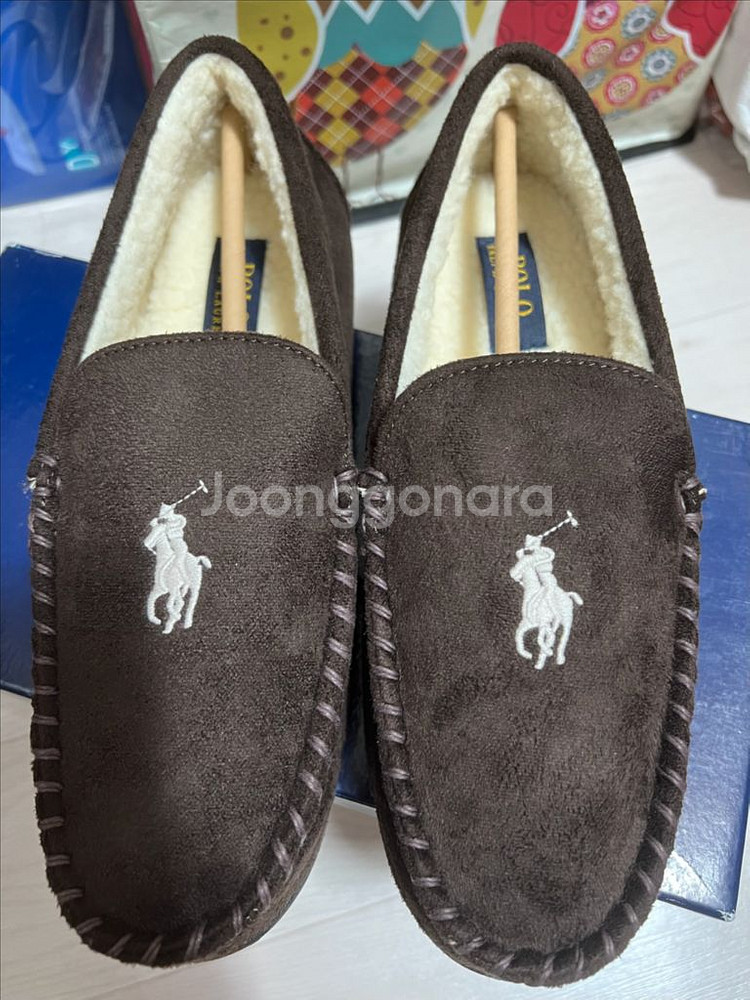 폴로 랄프로렌 로퍼 데클란 (초콜릿) us8 새상품--0