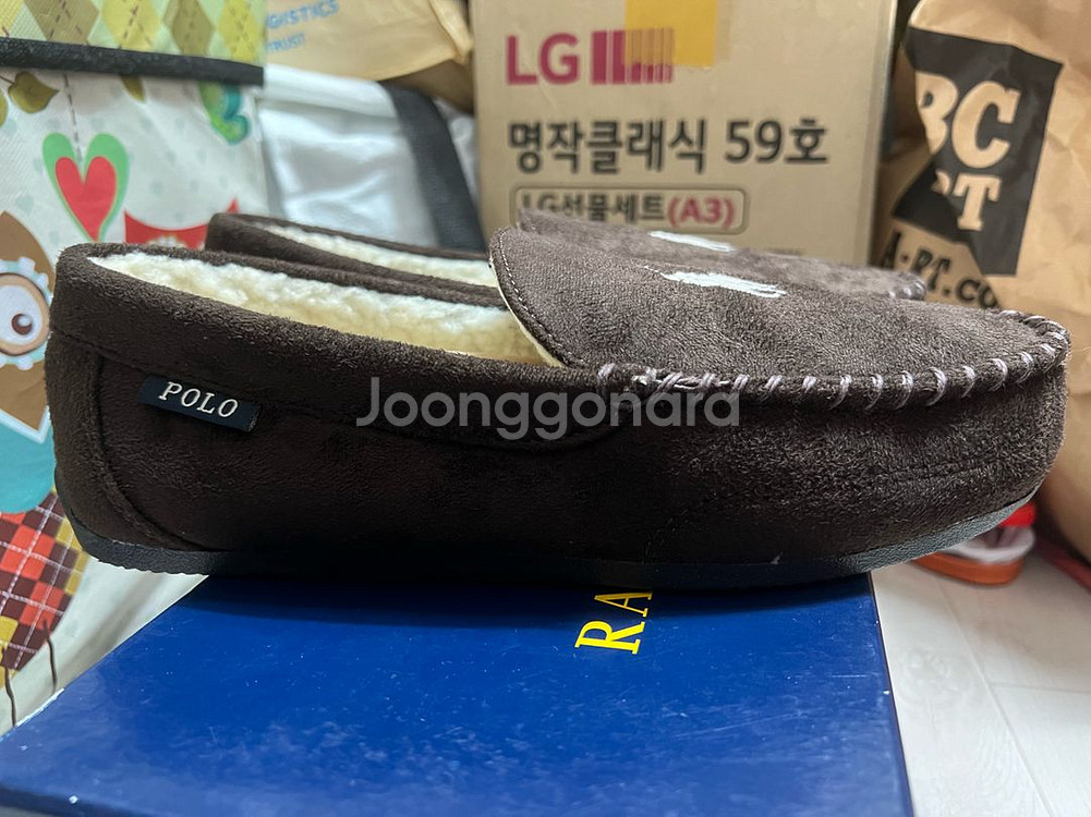 폴로 랄프로렌 로퍼 데클란 (초콜릿) us8 새상품--2
