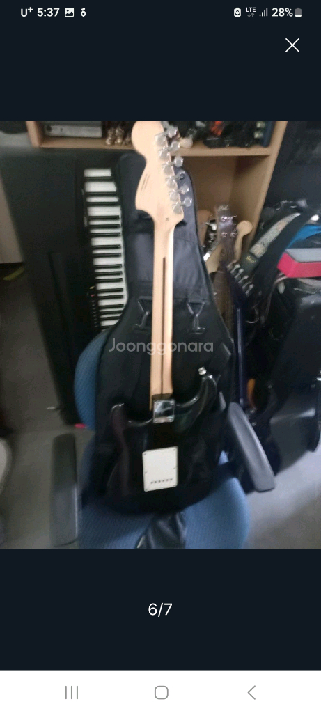 스콰이어 펜더 스텐다드 일렉기타 이미지