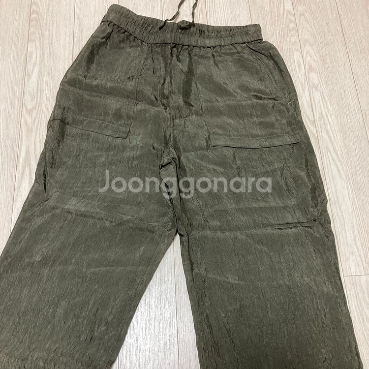 AtG 카고 조거팬츠 올리브색 그린 바지--0