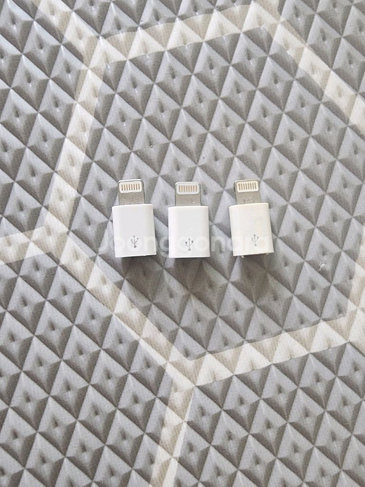 USB 충전케이블,라이트닝(8핀)젠더--5
