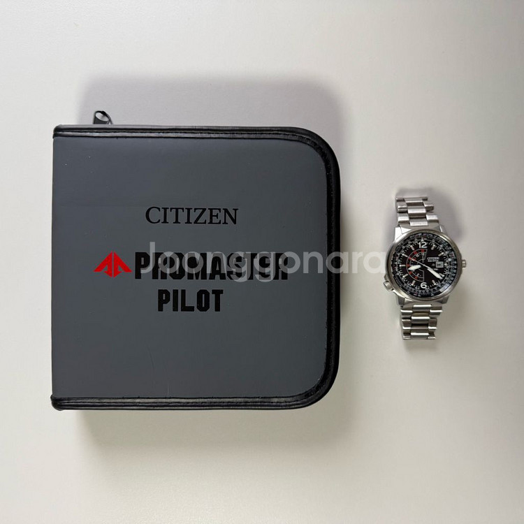 시티즌 프로마스터 나이트호크 메탈 시계--1