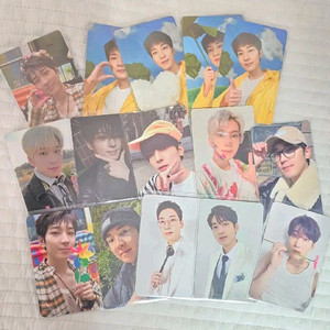 세븐틴 원우 포카 일괄+고잉메거진