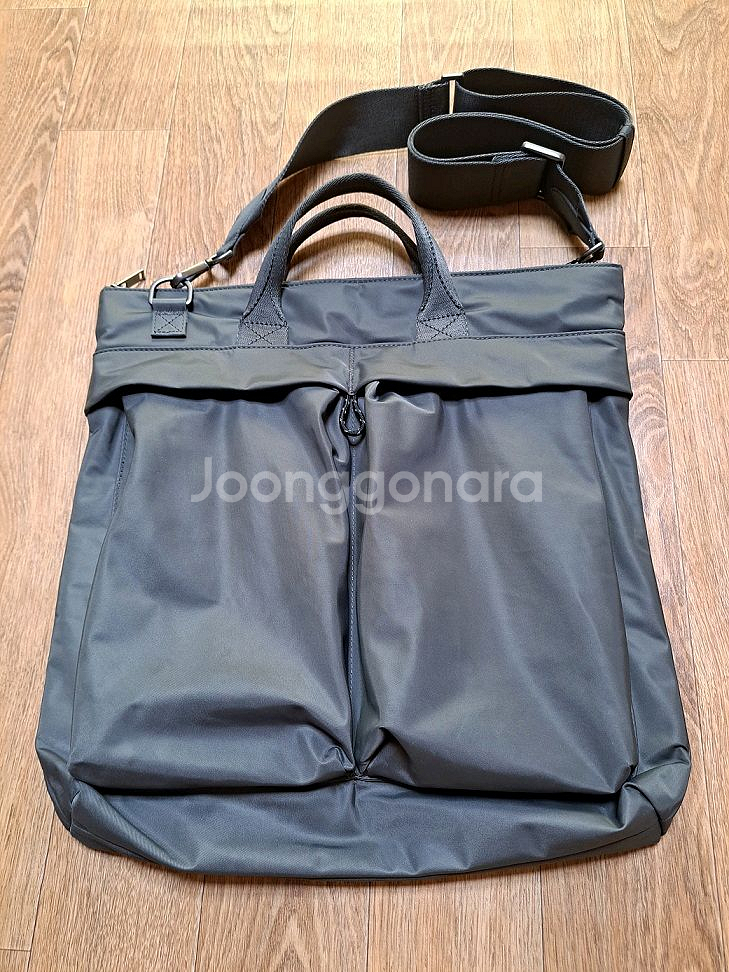 코스 포터맛 메신저백 그레이--1