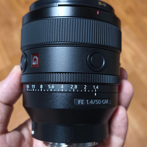 소니 FE50mm F1.4GM 렌즈 팝니다.