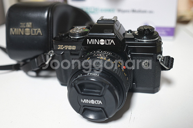 미놀타 x700,x-700 팝니다(50mm F1.4)--0