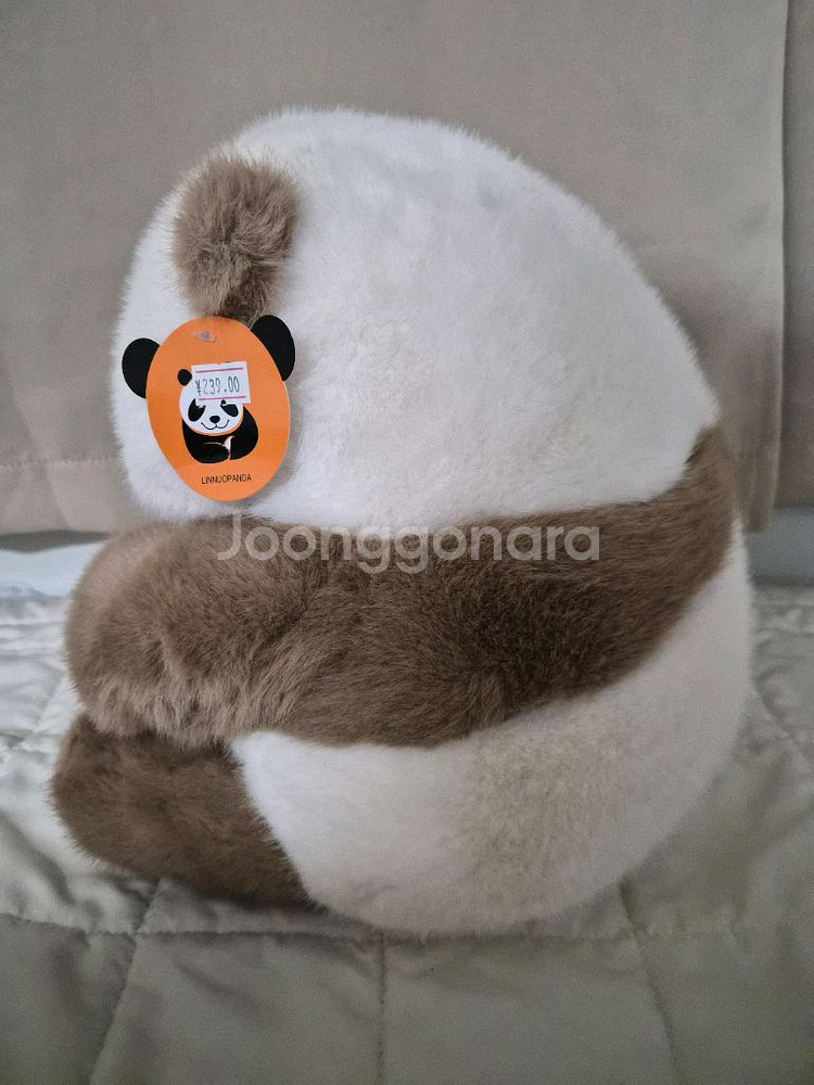 치짜이 베이징 갈색 팬더 인형--2