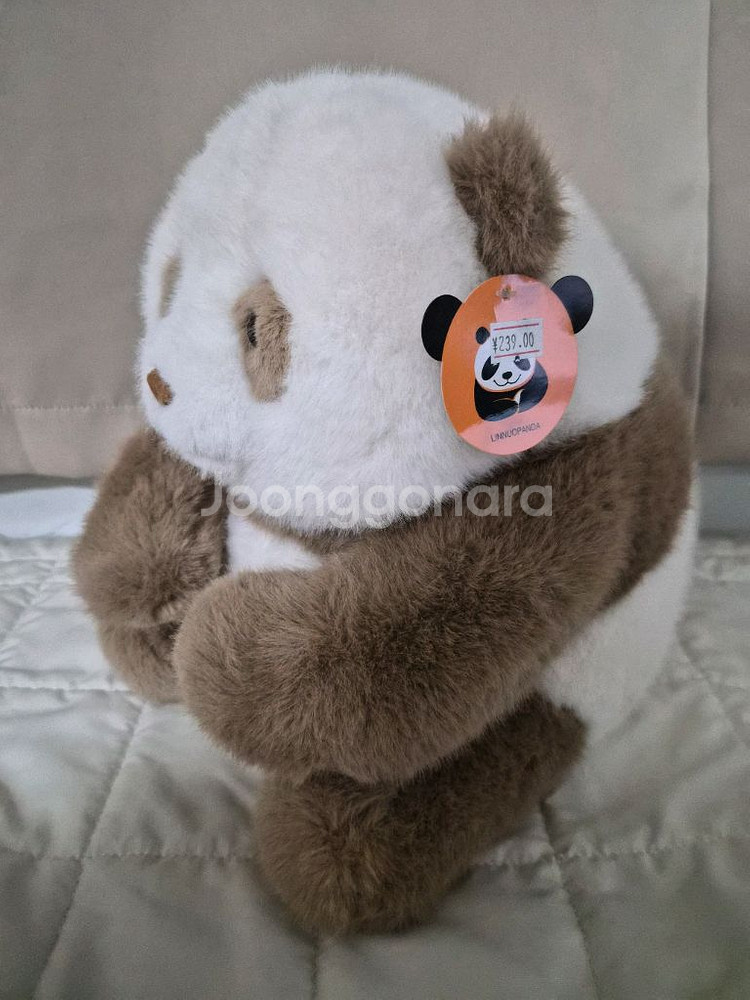 치짜이 베이징 갈색 팬더 인형--1