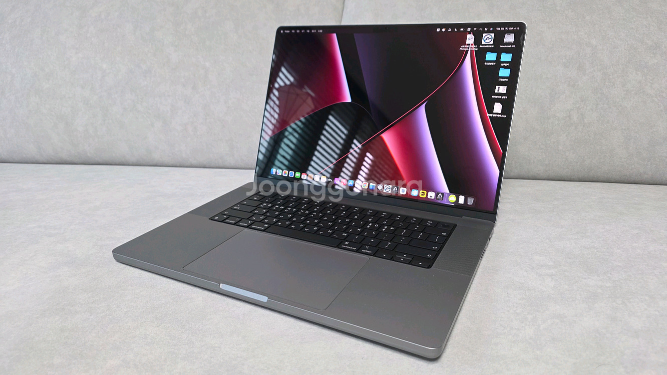 맥북프로 M1 MAX 16 고급형 64gb 1T SSD--3