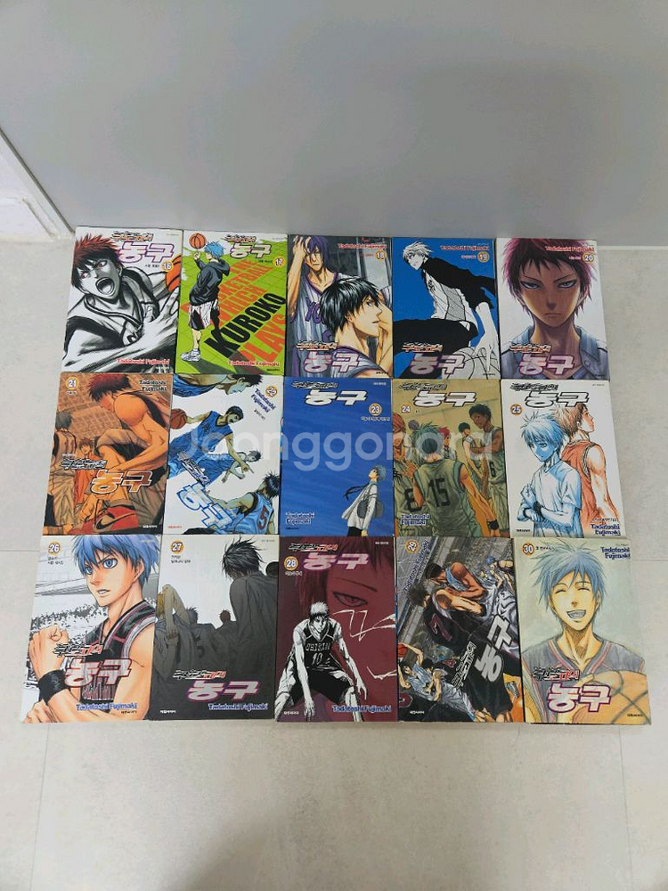 중고 만화책 쿠로코의 농구 30완 팝니다--1