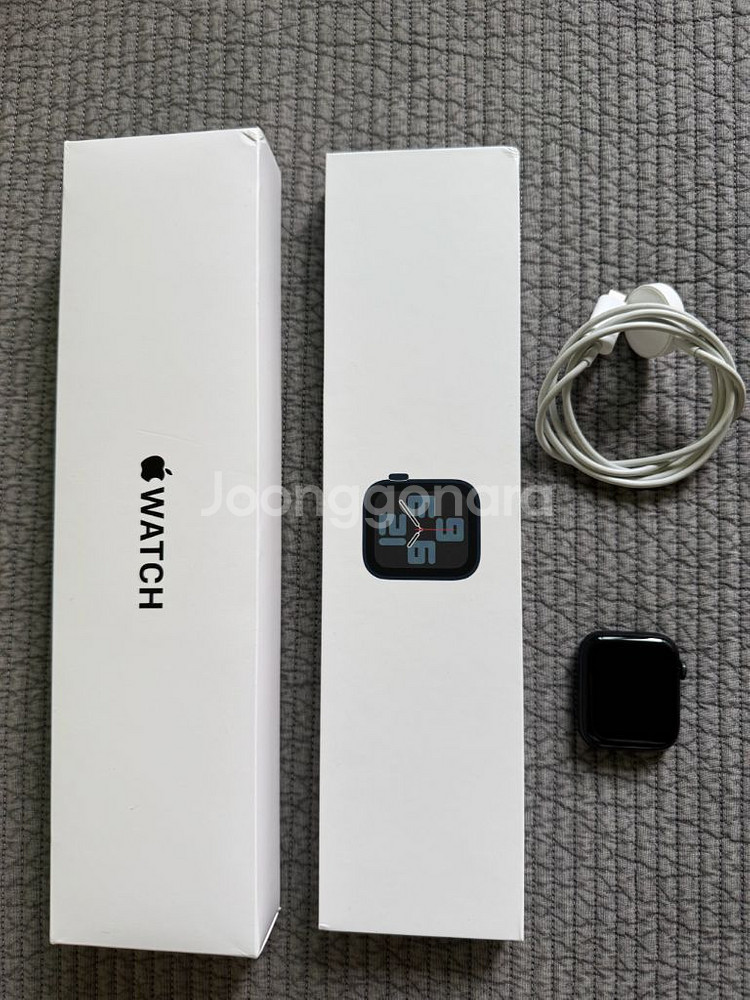 애플워치 SE2 GPS 44MM 미드나이트 블랙 팝니다--0