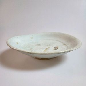 고도자기 조선시대 15세기 조선백자접시