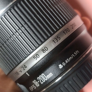 캐논 18-200 IS 정품후드 이미지