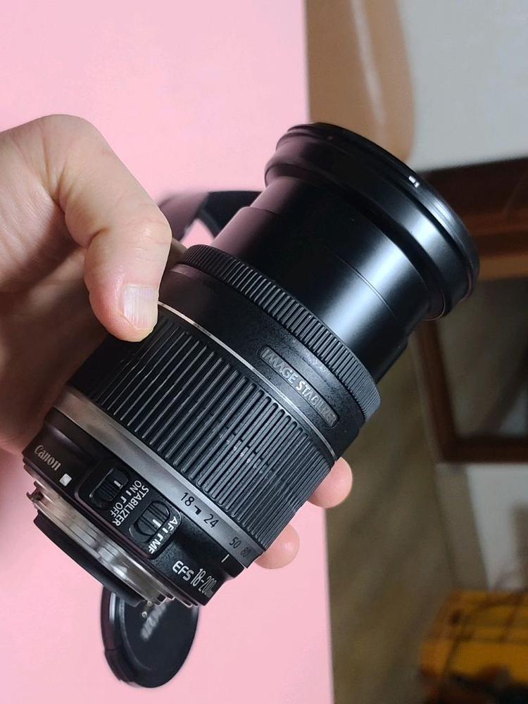 캐논 18-200 IS 정품후드 이미지