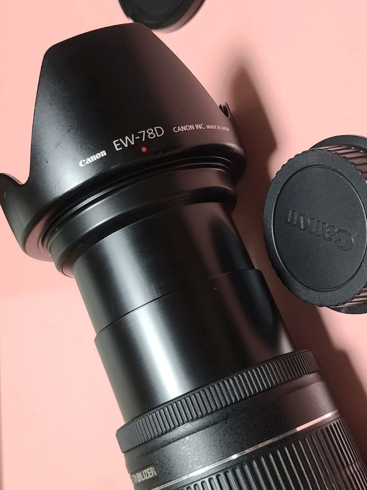 캐논 18-200 IS 정품후드 이미지