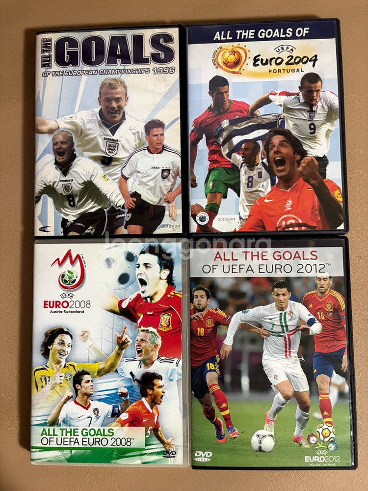축구DVD 유로96 04 08 12 축구골모음 팝니다--0