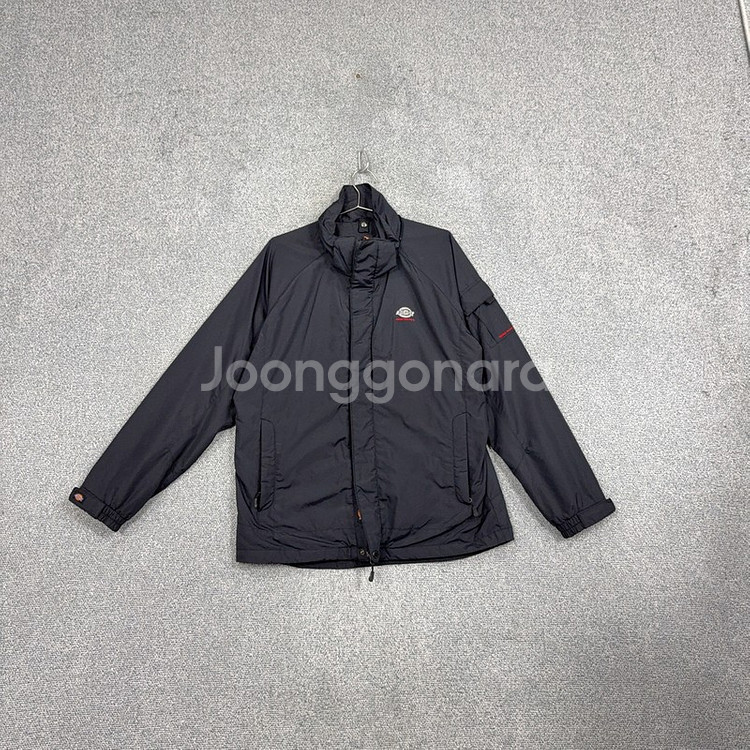 디키즈 블랙 로고 기능성 바람막이 L(100)--0