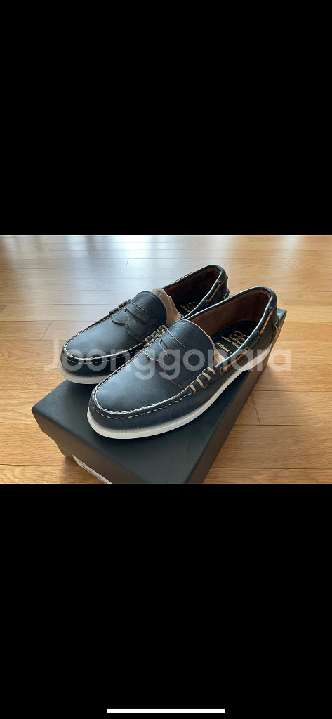 알렌 에드몬즈 커크우드 네이비 로퍼 새제품--0