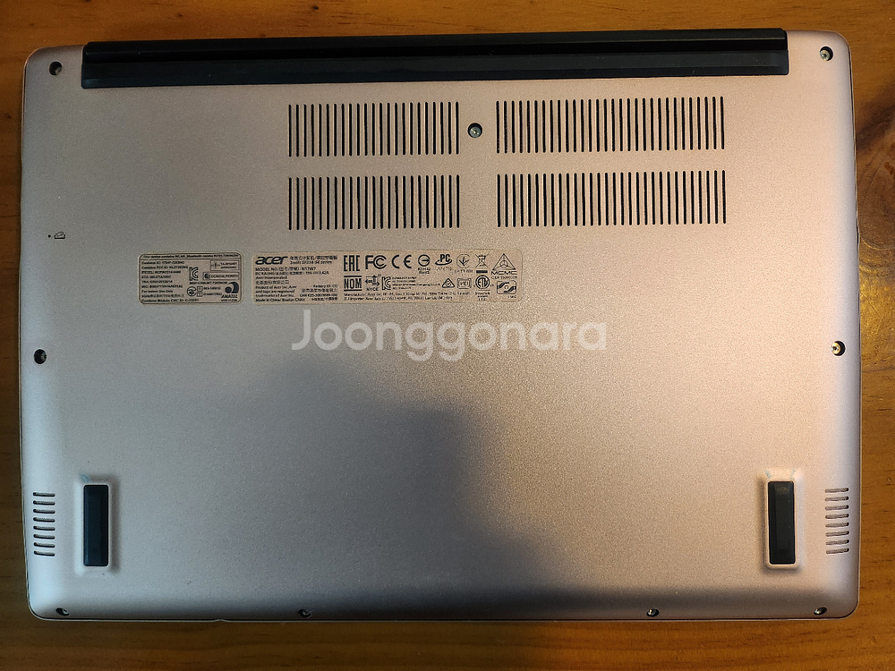 에이서 스위프트 노트북(512SSD,새배터리)--4