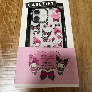 케이스티파이 아이폰16 쿠로미x마이멜로디