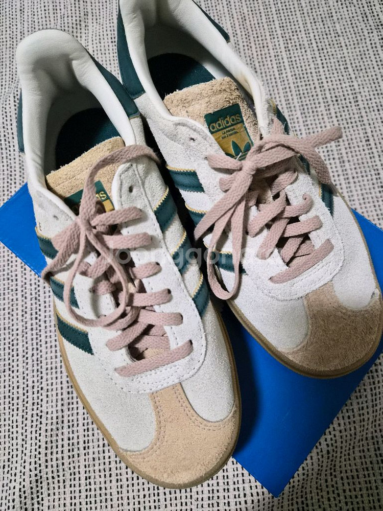 아디다스 가젤 볼드 235 그린 색상--3