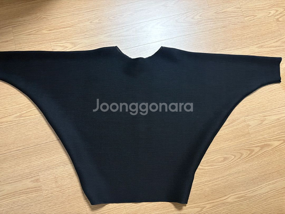 플리츠플리즈 미 이세이미야케 돌먼스트레치탑--2