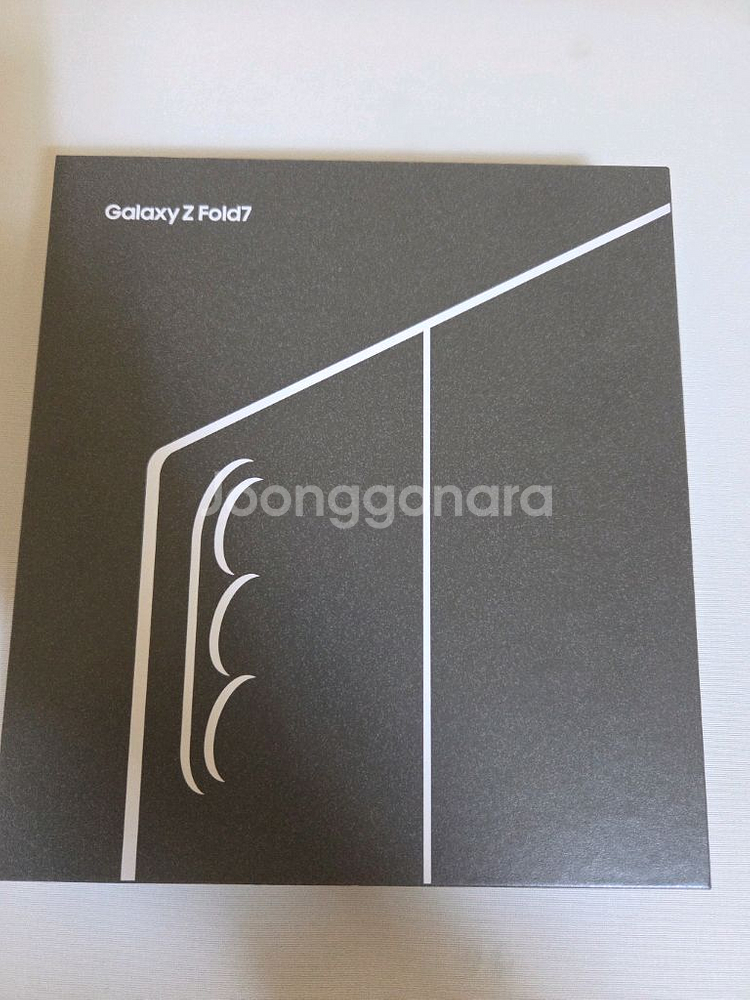 삼성 폴드7 제트 블랙 자급제 512 10월3일 구매--0