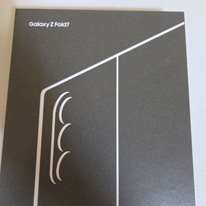 삼성 폴드7 제트 블랙 자급제 512 10월3일 구매