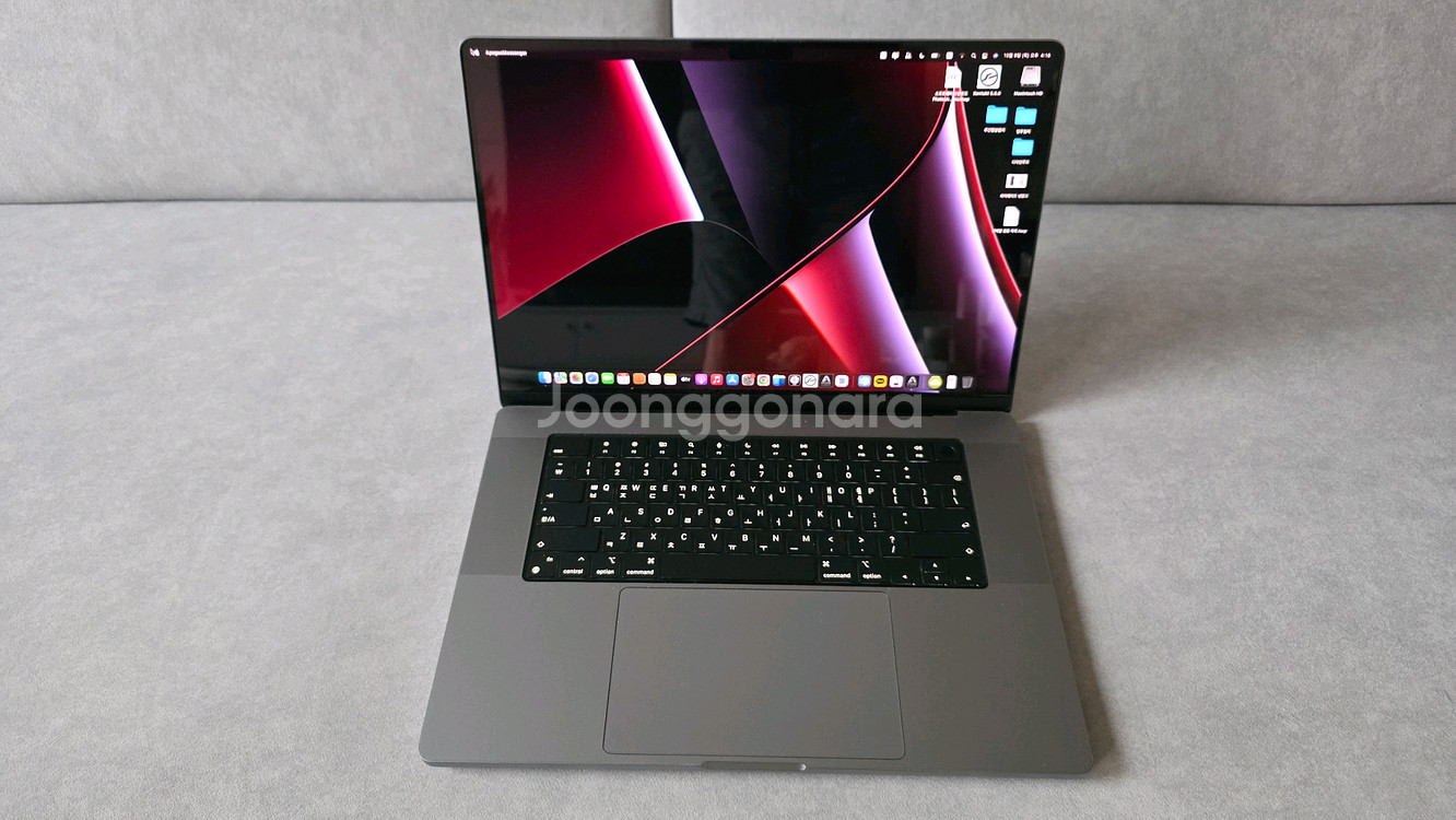 맥북프로 M1 MAX 16 고급형 64gb 1T SSD--10