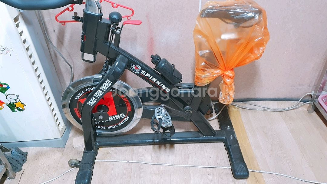 직거래) 실내자전거, 고무육각아령 12kg--2