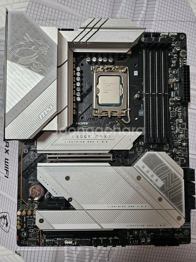 MSI Z790 EDGE Ti MAX + 14700kf--2