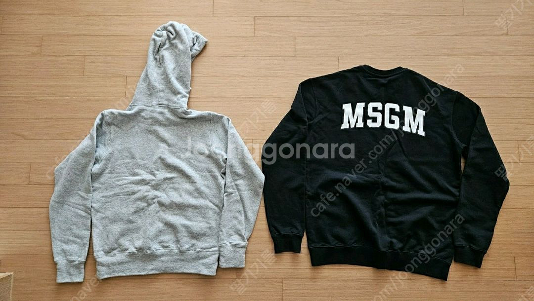 꼼데가르송 후드 , MSGM 맨투맨--1