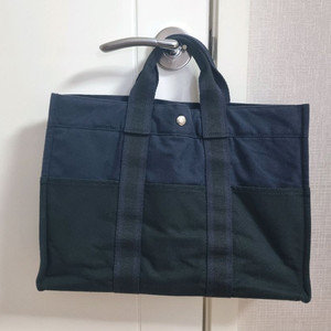 정품 에르메스 캔바스 토트백 가방 hermes