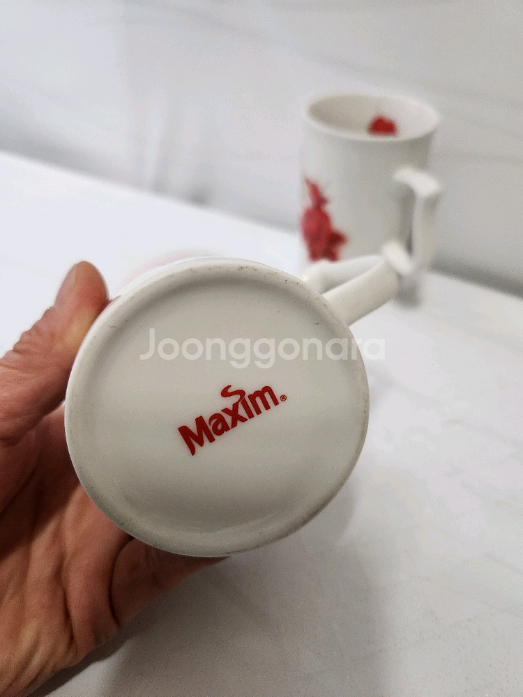 레트로컵 맥심 머그잔--3