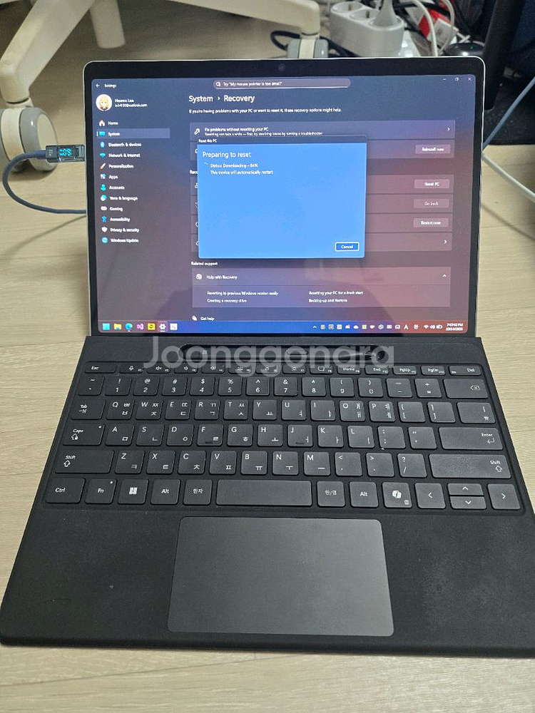 서피스 프로 11 스냅드레곤 32GB 2TB + 플렉스--2