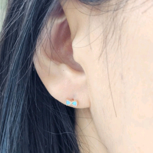 14k 오팔리본피어싱
