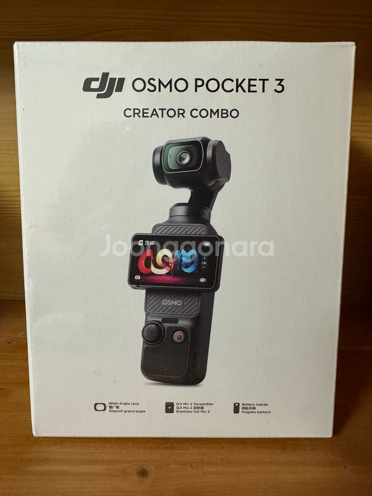 (미개봉) DJI 오즈모 포켓3 크리에이터 콤보--0