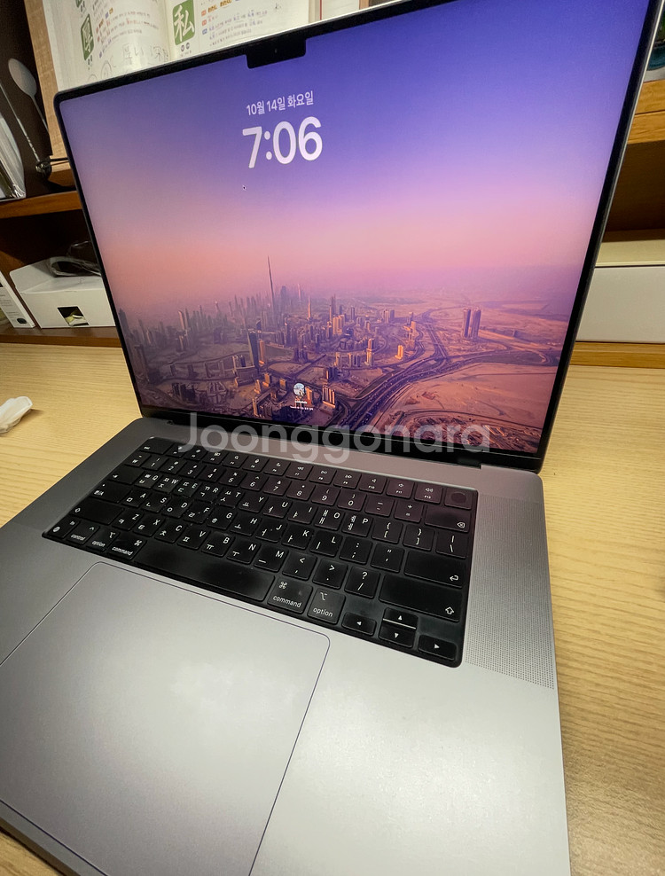 (부산) 맥북프로 16 M1 ssd 1TB (2021)--2