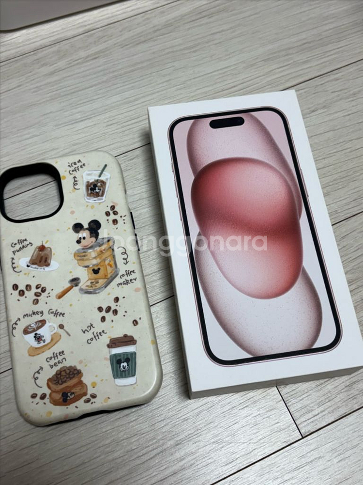 아이폰 15 핑크 128gb--8