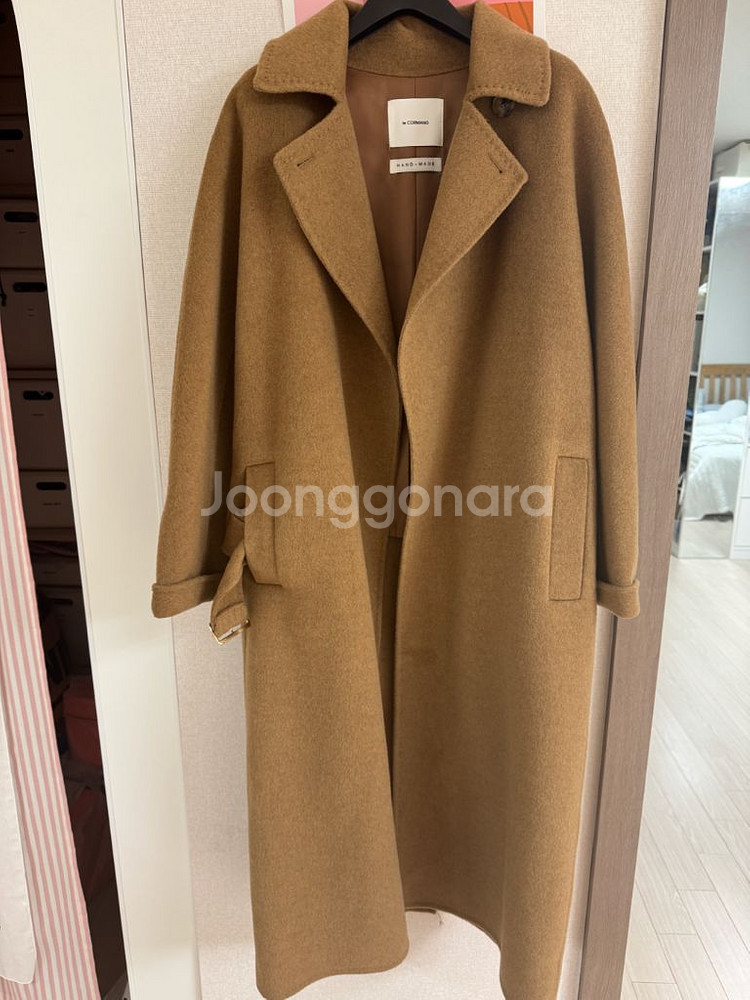 르꼬르망 캐시미어 핸드메이드 카멜코트 (택포)--0