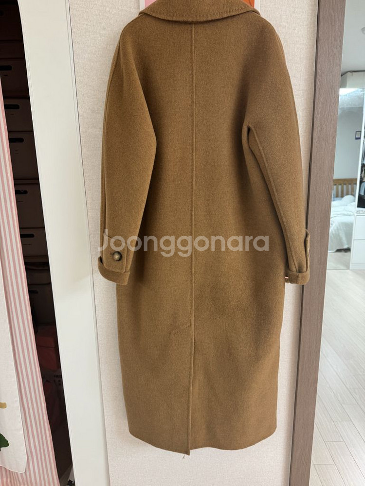 르꼬르망 캐시미어 핸드메이드 카멜코트 (택포)--1
