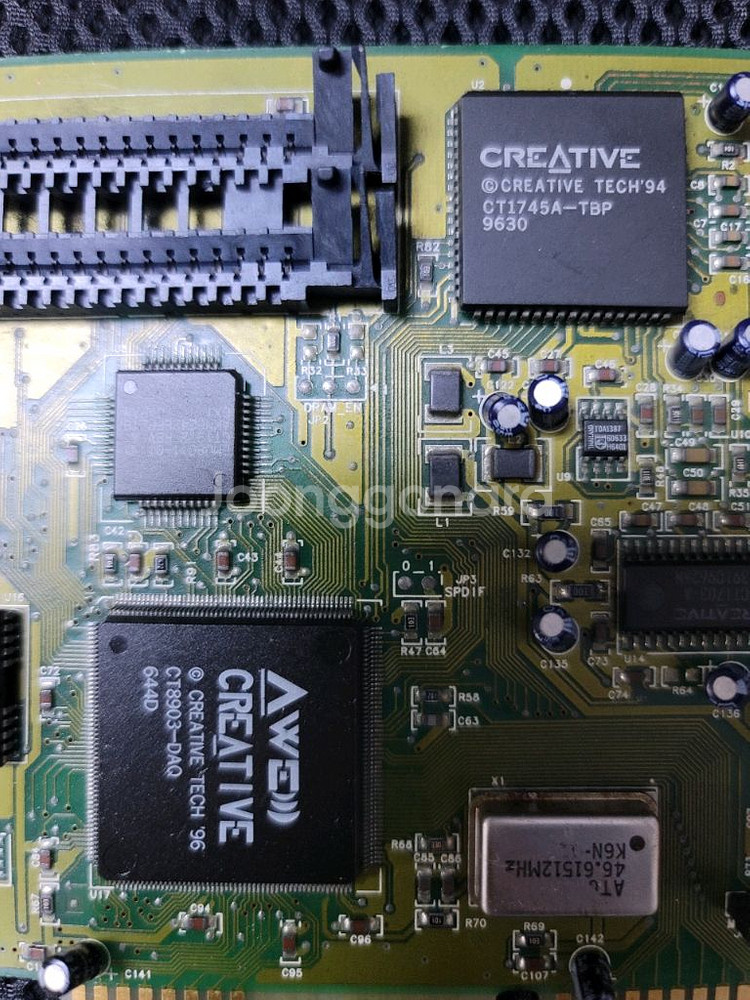 사블 CT3670 AWE32 PNP ISA 사운드카드--1